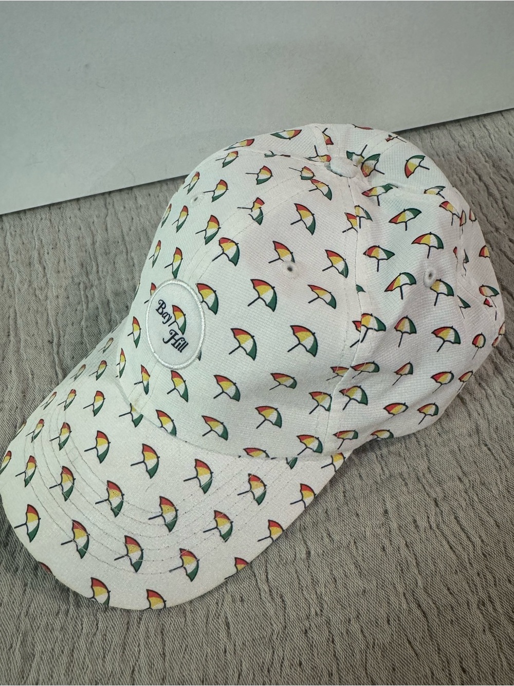 Imperial Bay Hill Umbrella Print Hat Like New